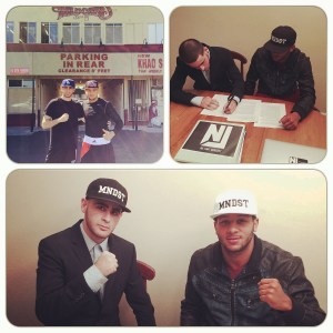 Mike Seitz signs contract