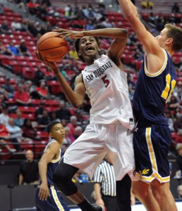 Freshman F Jalen McDaniels (via Ernie Anderson/goaztecs.com)